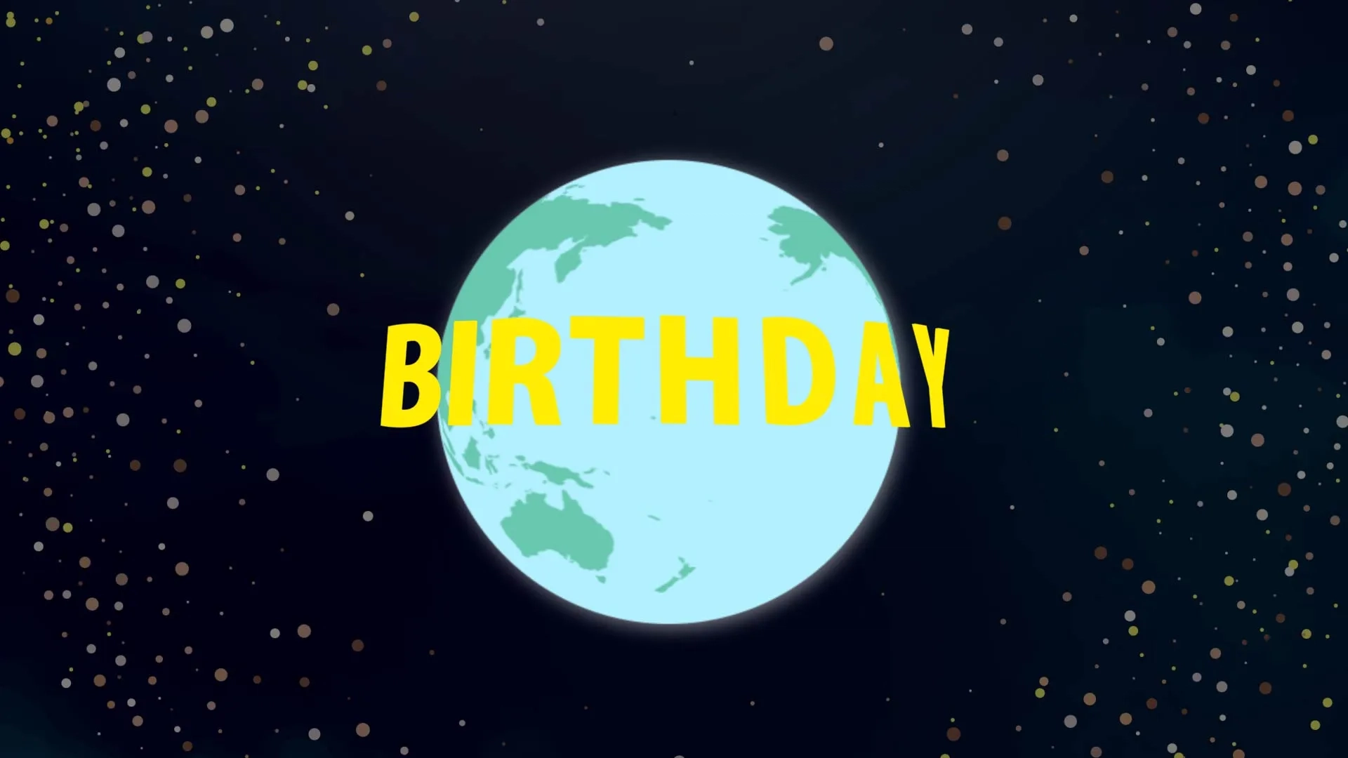 地球な誕生日タイトル