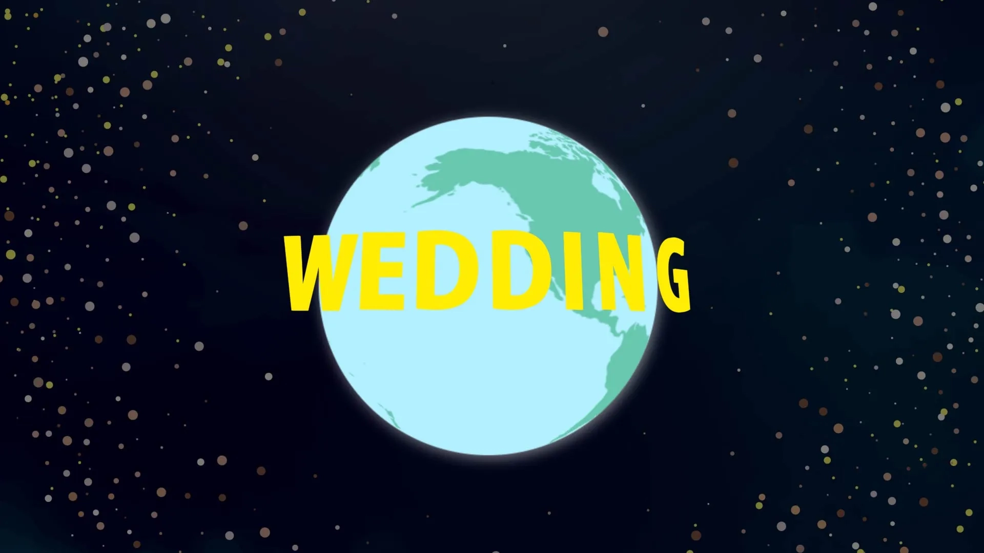 地球な結婚式タイトル